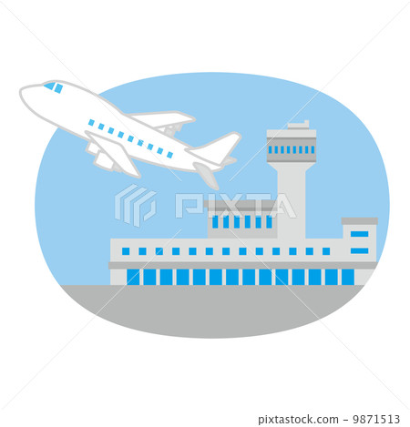 機場和飛機 9871513