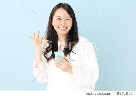 女性·智能手機 女性·智能手機 9871993