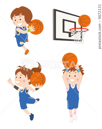 籃球(女孩)_ 01 籃球(女孩)_ 01 9872131