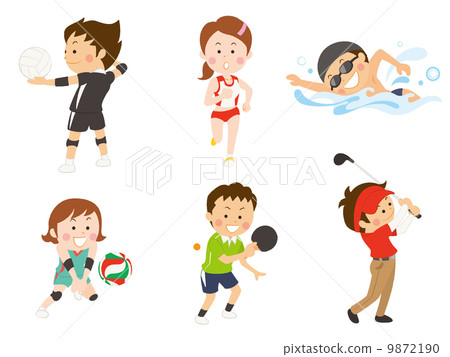 Valley / Land / Swimming / Table Tennis / Golf 9872190