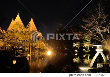 兼六園/廣島燈籠[側面] 9873635