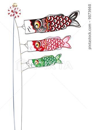 Illustration of a carp streamer 9873668