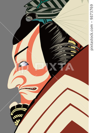 Utagawa國民政府Ichikawa Kuranari的例證 9873769