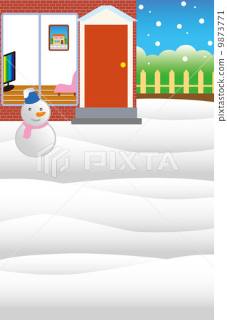 雪景觀圖 雪景觀圖 9873771