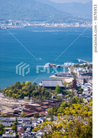 Itsukushima shrine Itsukushima shrine 9876953