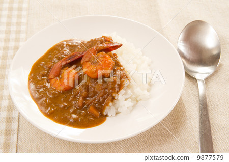 Prawn curry 9877579