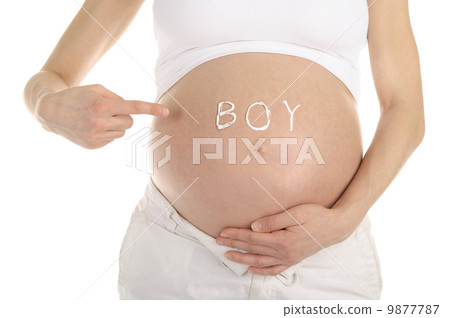 stomachs of pregnant women with the inscription stomachs of pregnant women with the inscription 9877787