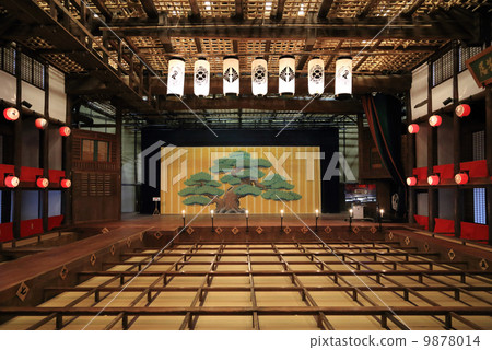 Kinpira's Monzencho, Old Kinbira Kabuki Drama "Kanemaruza" (taken from the first floor) 9878014