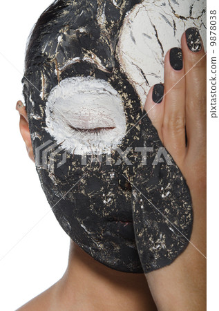 Asian with oriental visage Asian with oriental visage 9878038