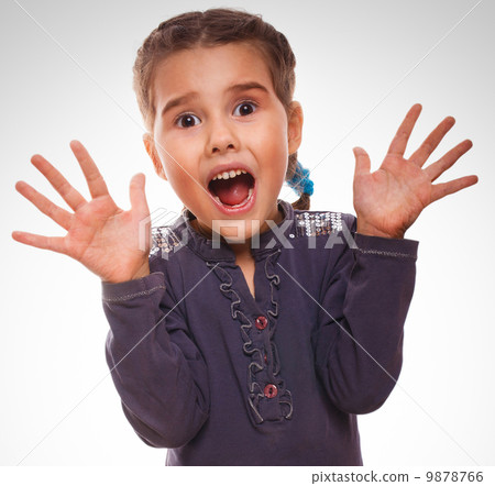 little baby girl screams startled surprised excited throws up hi little baby girl screams startled surprised excited throws up hi 9878766