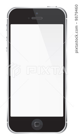 White Smart Phone, iphone, cell phone. White Smart Phone, iphone, cell phone. 9879460