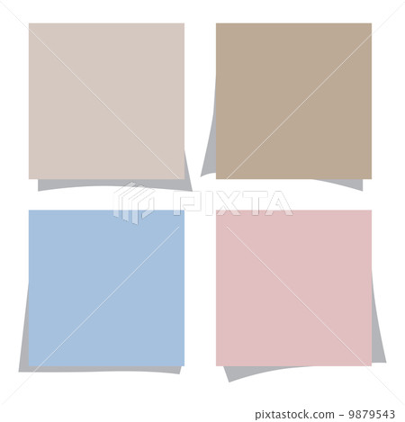 Stick note isolated on white background, Stick note isolated on white background, 9879543