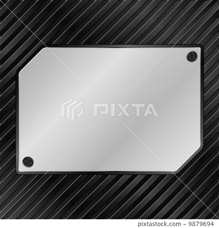 Vector Metal Board - Stock Illustration [9879694] - PIXTA
