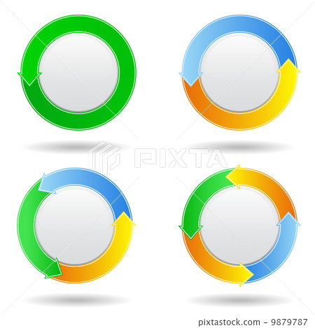 Buttons with arrows - Stock Illustration [9879787] - PIXTA