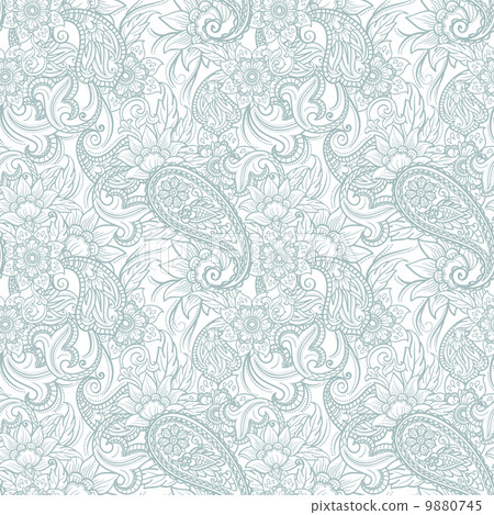 Paisley pattern Paisley pattern 9880745