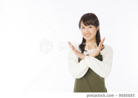 一個圍裙的女人 一個圍裙的女人 9880885