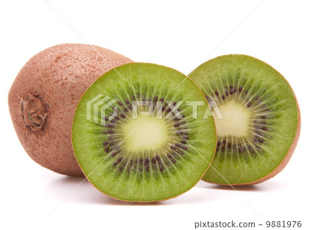 Sliced kiwi fruit half 9881976