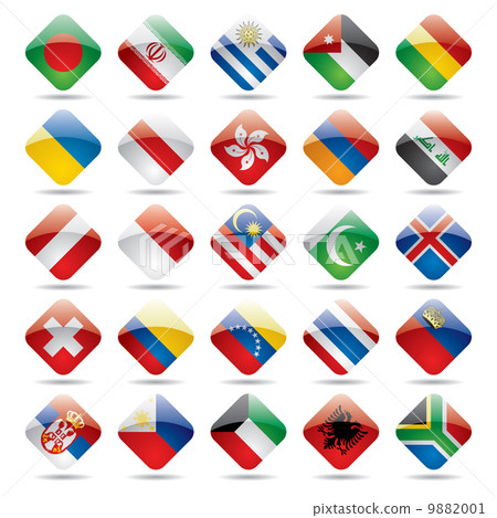 World flag icons 3 9882001