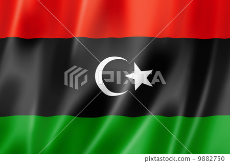 Libyan flag Libyan flag 9882750