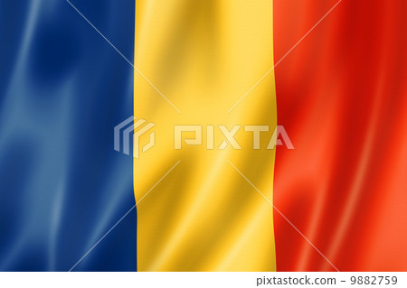 Chad flag 9882759