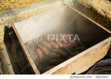 煙霧繚繞的海岸塗抹 9883863