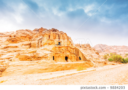Tomb of Obelisk (Jordan, Petra) 9884203