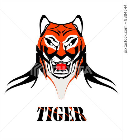 roaring tiger head 9884544