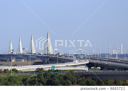 Ise Wangan高速公路靠近Gulf Coast Nagashima PA和Twinkle 9885721