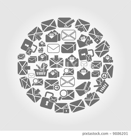 Letter a circle 9886201