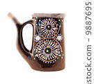 Ceramic mug for drink of mineral water 9887695