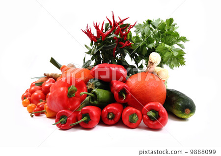 vegetable (chili, tomatoes, pumpkin etc.) vegetable (chili, tomatoes, pumpkin etc.) 9888099