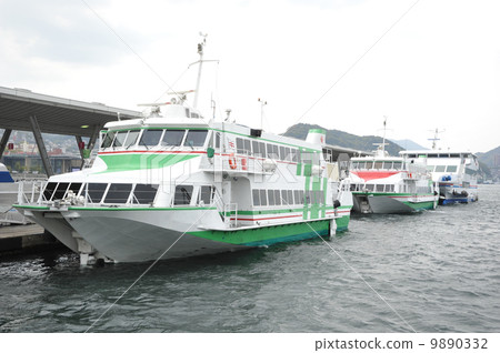 Jetfoil of Nagasaki Port 9890332