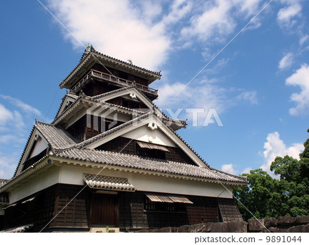 Kumamoto castle Uto oar 9891044