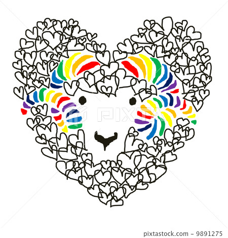 新年的問候材料 9891275