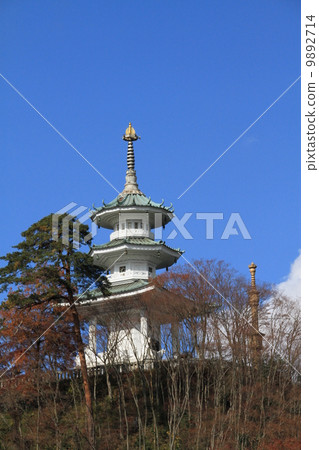 Genkan Sanzo Tower of Torii Kannon Genkan Sanzo Tower of Torii Kannon 9892714