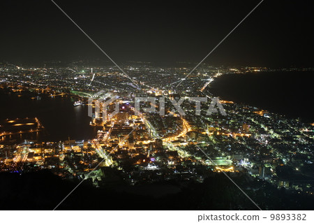 Night view of Hakodate Night view of Hakodate 9893382