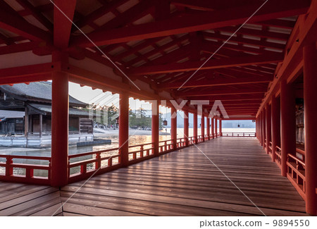 嚴島神社走廊 嚴島神社走廊 9894550