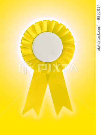 Award ribbon isolated on a white background Award ribbon isolated on a white background 9895034