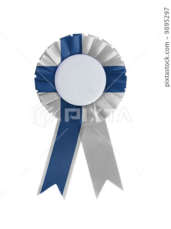 Award ribbon isolated on a white background Award ribbon isolated on a white background 9895297