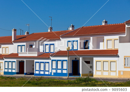 Unrecognizable Residential House at Algarve, Portugal 9895603