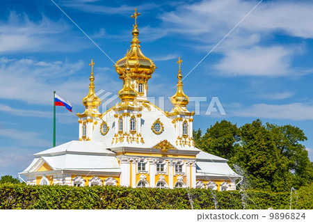 Church in Peterhof, St Petersburg Church in Peterhof, St Petersburg 9896824