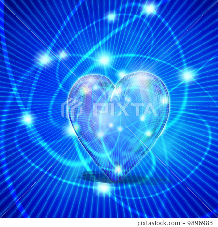 Internet line in heart 9896983