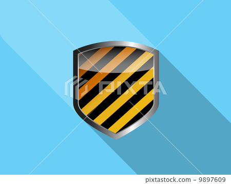 Protect  Shield Flat Icon Vector Illustration 9897609