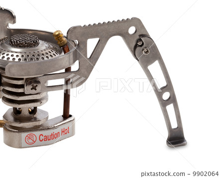 Camping gas stove isolated on white background 9902064