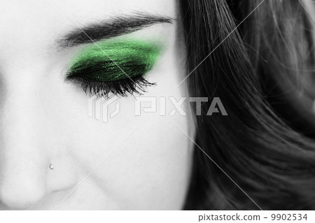 close-up portrait of beautiful caucasian young woman 9902534