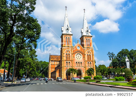 Notre Dame cathedral in Ho Chi Minh City, Vietnam 9902557