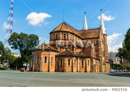 Notre Dame cathedral in Ho Chi Minh City, Vietnam 9902558