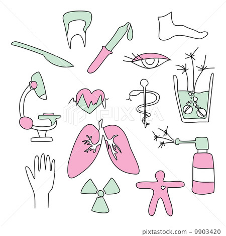 collection of medical signs collection of medical signs 9903420