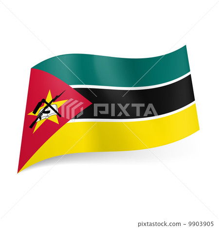 State flag of Mozambique 9903905