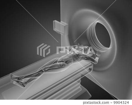 MRI examination made in 3D MRI examination made in 3D 9904324